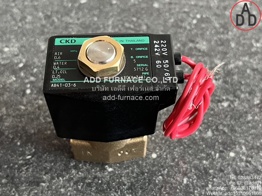 CKD AB41-03-6-AC220V (9) 